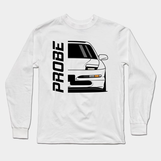 Front Racing Probe Long Sleeve T-Shirt by GoldenTuners